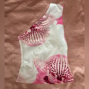 TikTok Shop Small, Off the Shoulder, Orchid, Tank Top